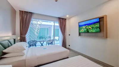 Deluxe Twin kamer met balkon — Clarian Hotel Beach Patong
